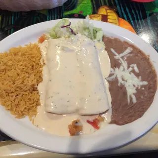 Enchiladas de Jaiba