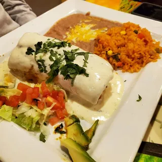 Seafood Chimichanga