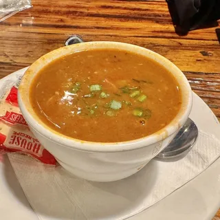 Cup of New Orleans Creole Gumbo