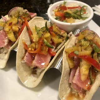 Tropical Tuna Tacos