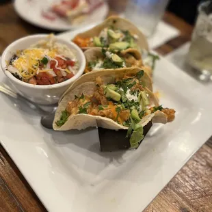 Dynamite shrimp tacos