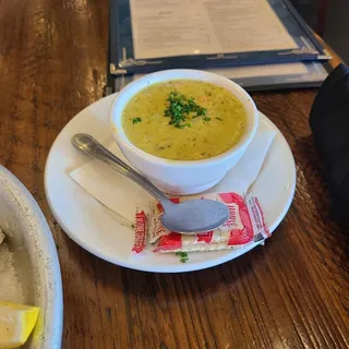 Cup Roasted Poblano Cream Soup