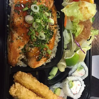 27. Salmon Bento Special