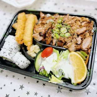 Chicken teriyaki bento