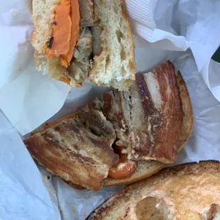 Pan con chicharron, it's what's on the inside that matters