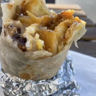Breakfast Burrito *chomp-o-vision*