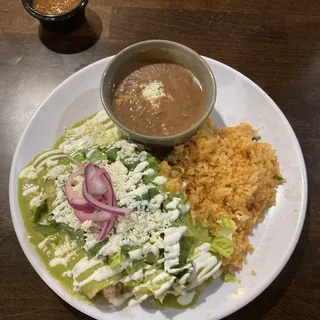 Enchiladas Verdes