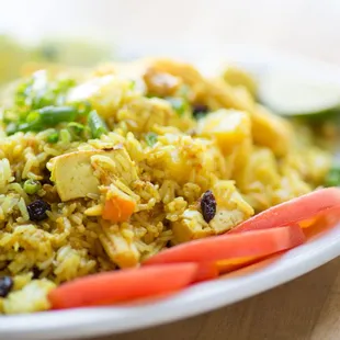 Pineapple Fried Rice - Veggie version