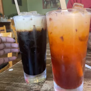 Thai Ice Tea or Thai Ice Coffee