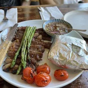 Crying Tiger lunch special