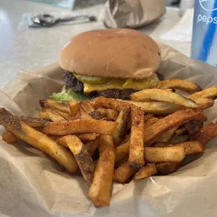 Grandma's Burger and Fries