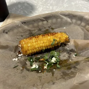 Corn ribs I could eat these every day. The seasoning they use is perfect "Payne County Rust"