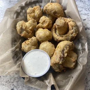 Fried Mushrooms