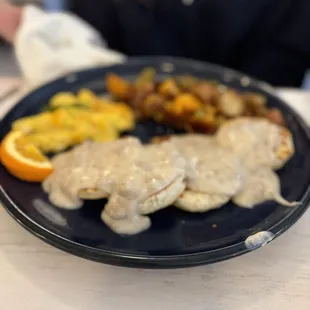 Biscuits and gravy