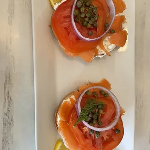 Smoked Salmon Bagel
