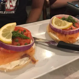 Smoked Salmon Bagel