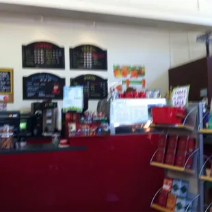 Front counter
