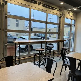 Inside seating