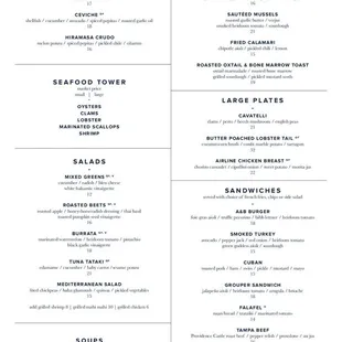 Lunch Menu
