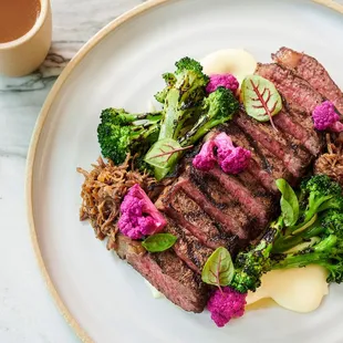 steak, food