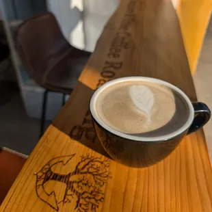 Hojicha latte