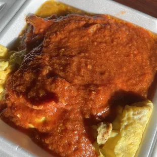 FS fiesta omelette with Ranchero