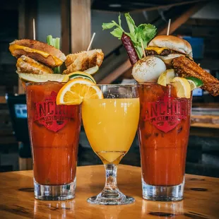 two glasses of bloody bloody