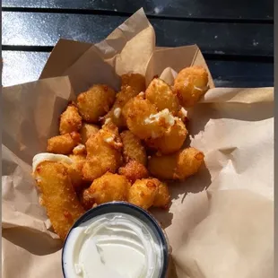 Cheese curds