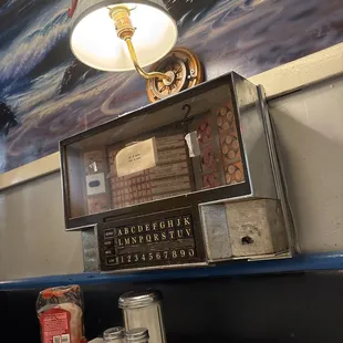 sushi and sashimi, interior