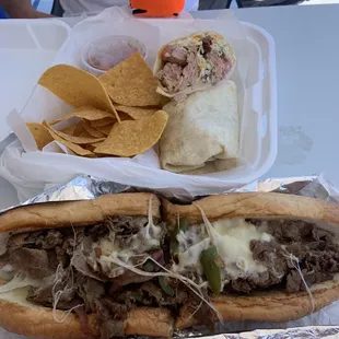 Blackened Tuna Wrap