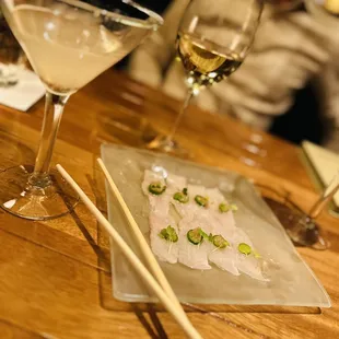 Hamachi Ponzu...yum!