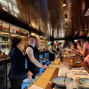 bar inside Anchor Sushi