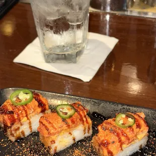 Spicy tuna crispy rice