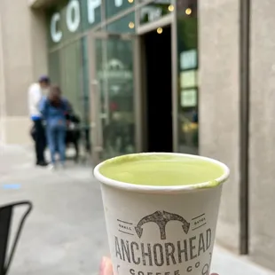 Pistachio matcha