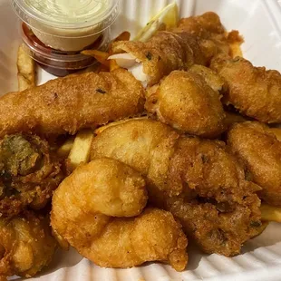 fish and chips misto