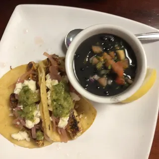 Blackened Swordfish Tacos