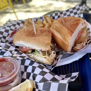 Po' Boy Sandwich (Prawns)