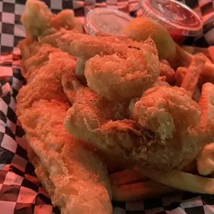 Fish and Prawns Combo