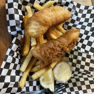 Fresh Halibut Fish & Chips