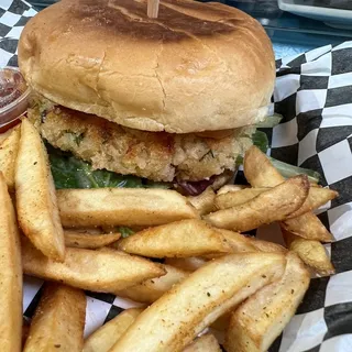 Crab Cake Sandwich