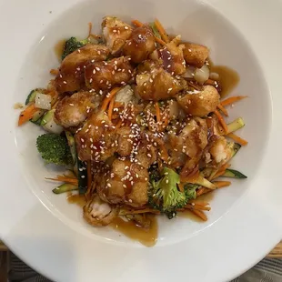 Shrimp Teriyaki Bowl
