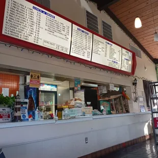 Some tables open but mostly to go.  But very clean.