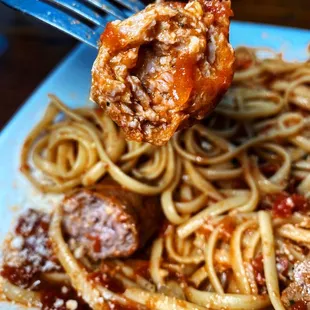 Linguine with Sweet Italian Sausage