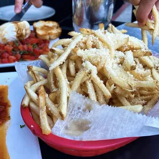 Basket of Truffle Parmesan Fries