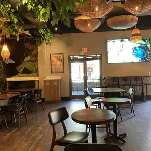 interior dining area