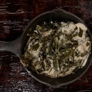 Bechamel greens