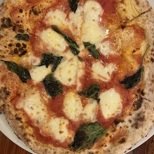 Margherita pizza