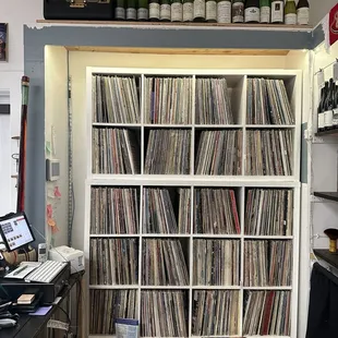One of the vinyl record collection sets