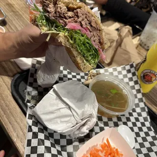 Pho Brisket on Rye