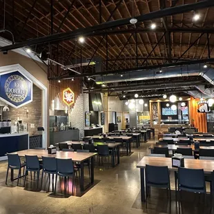 The dining area, with nice seating.